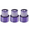 שלושה פילטרים אחוריים לשואב אבק דייסון Dyson V10