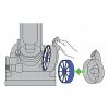 זוג פילטרים לשואב אבק דייסון Dyson DC33 / DC33i