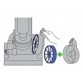זוג פילטרים לשואב אבק דייסון Dyson DC33 / DC33i
