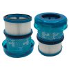 זוג פילטרים אחוריים לשואב אבק דייסון Dyson Post Motor Filter V16